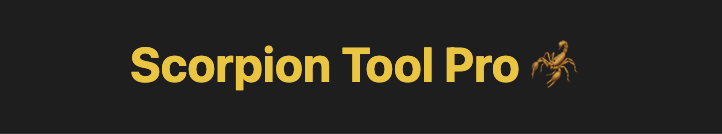 Scorpion Tool 6 Months Basic - Activation